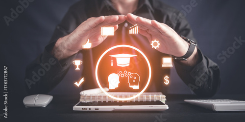 Online education. Learning. Skill development