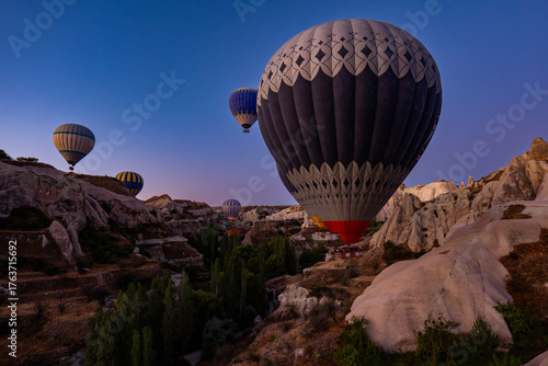 Hot air balloon tour in Cappadocia