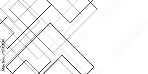 Lines abstract sports background or texture on outdoor sports field. business and network connected tech backdrop, Abstract architectural background with geometric lines pattern. vector illustration.	