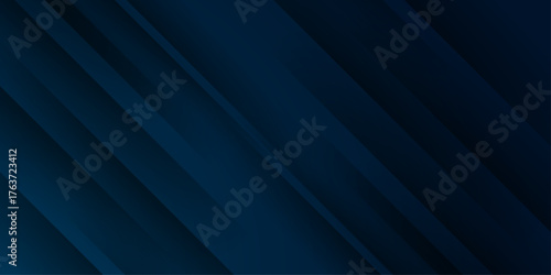 abstract background dark blue with modern corporate concept. Vector dark blue black abstract, science, futuristic, energy technology. stripes lines with blue light, speed and motion line over. 