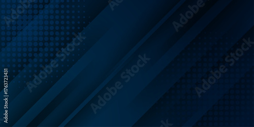 abstract background dark blue with modern corporate concept. Vector dark blue black abstract, science, futuristic, energy technology. stripes lines with blue light, speed and motion line over. 