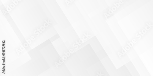 White and gray overlap transparent triangle geometric technology pattern. minimal rectangle randomly arranged white triangle geometric transparent background layers overlapping presentation design.	
