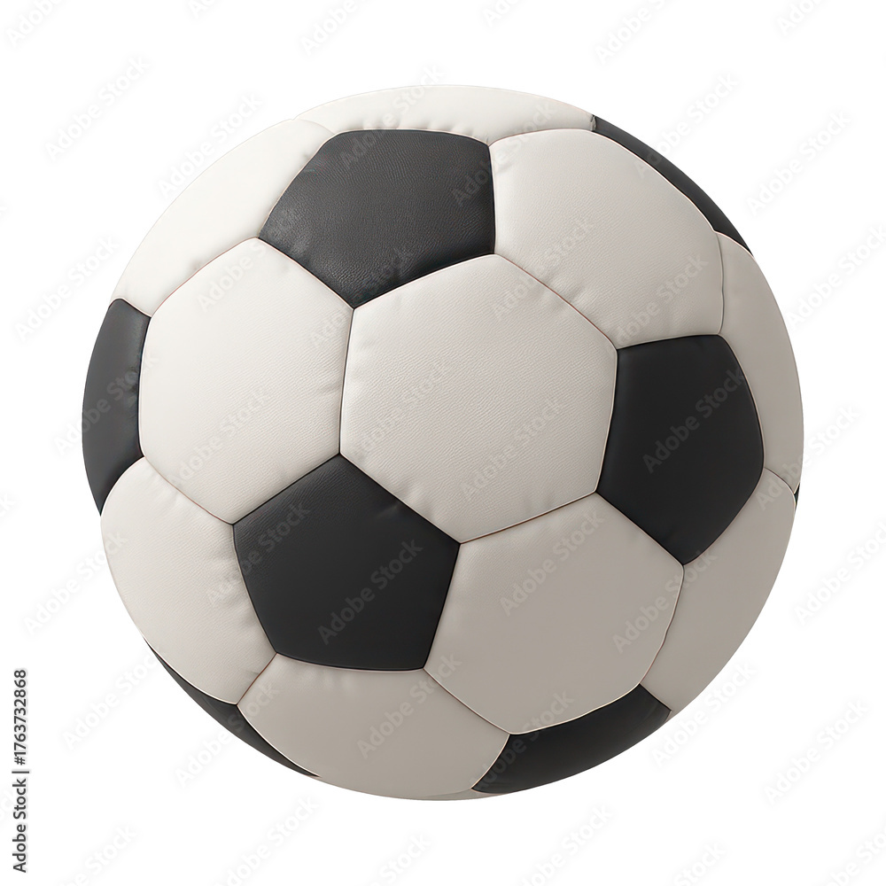 Fototapeta premium PNG Classic soccer ball illustration