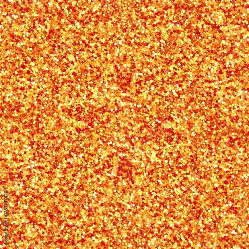 Orange-gold glitter texture