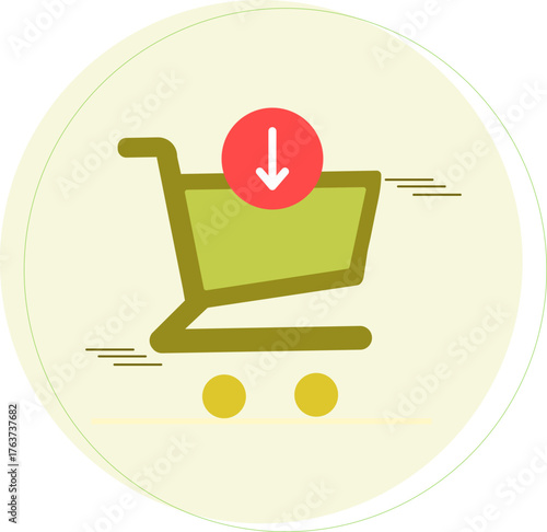 add shopping cart icon