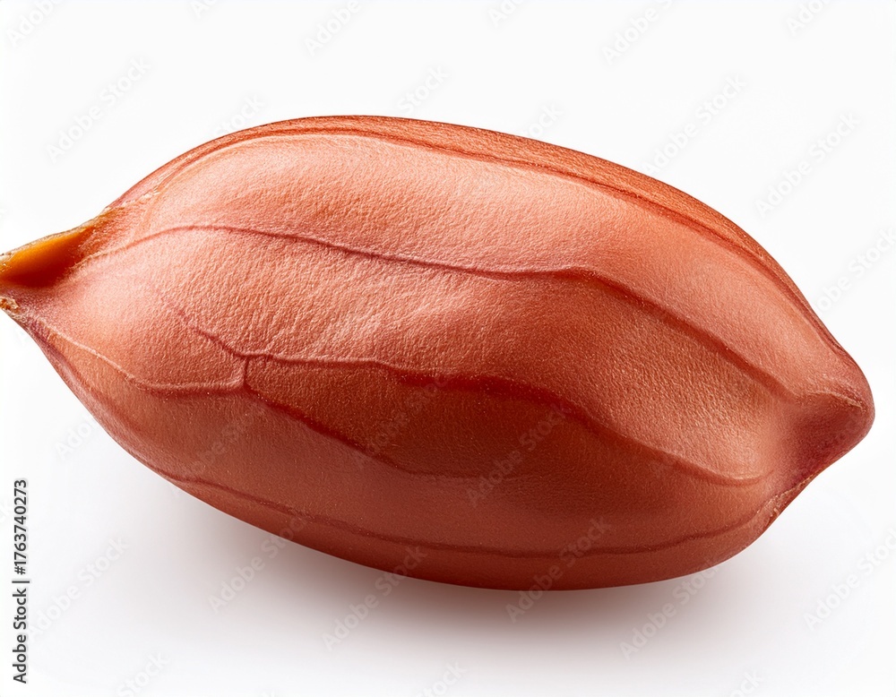 Fototapeta premium peanuts seeds isolated on white