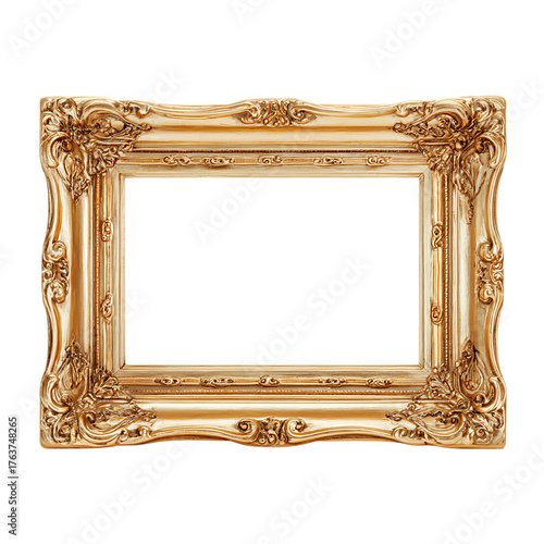 GOLDEN COLOUR BLANK PHOTO FRAME IN THE MIDDLE elegant minimal home decor design