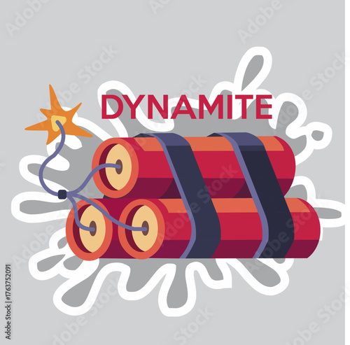 Dynamite Bomb With Flammable ...