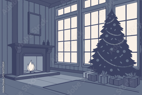 The hush before Christmas morning