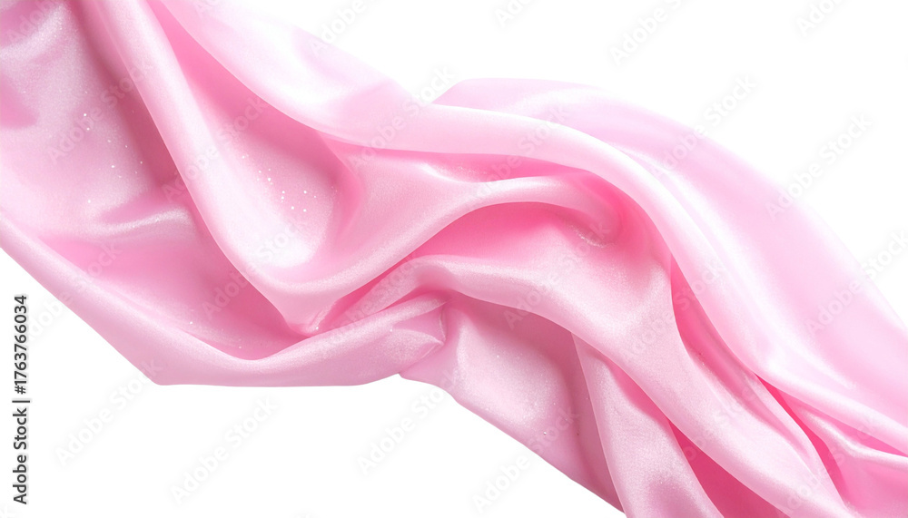 Fototapeta premium Wunderschön fliessender hintergrund in pink