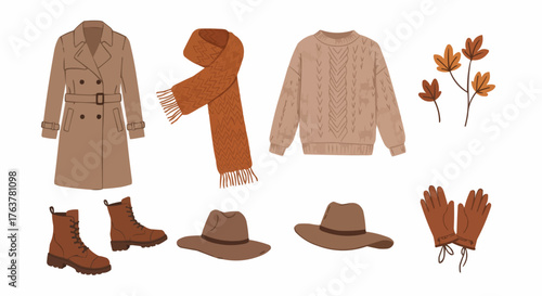 Knitted Winter Mittens