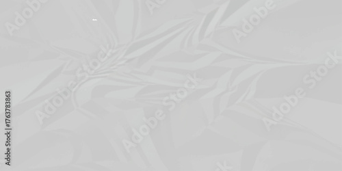 Abstract white paper crumpled panorama white paper texture background, crumpled pattern texture fabric scrapbook...	