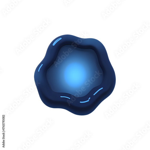 Deep Sea Hydrogel Border Design