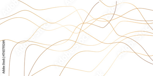 Random pattern colorful line stroke on a transparent background. Spaghetti abstract geometric pattern. Abstract luxury golden geometric random scribble lines shape background. geometric banner pattern
