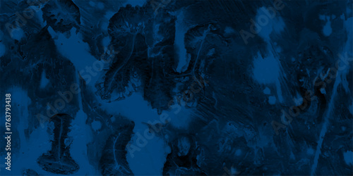 Dark blue watercolor grunge texture. abstract blue background. Bold Blue Grunge Aesthetic with Heavy Brush Texture. Creative Dark Blue Background with Rough Texture and Hand-Painted Energy