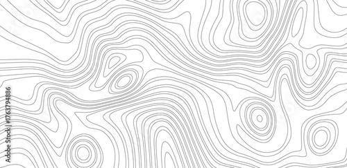 Topographic seamless map pattern background