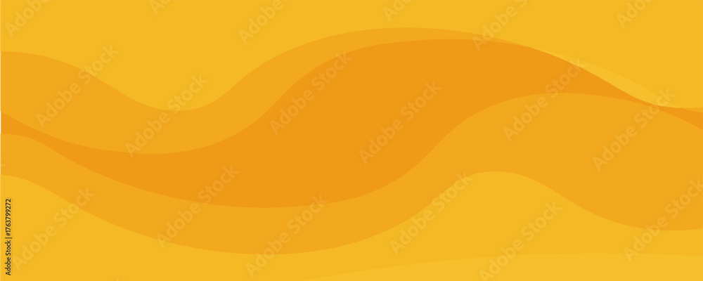 Fototapeta premium banner background orange and yellow wave . abstract .modern background.simple design.vector eps 10