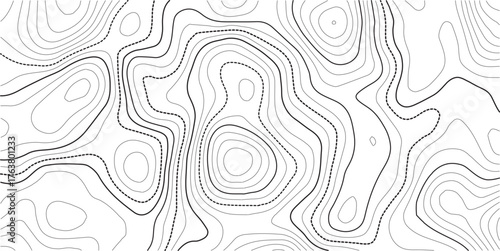 abstract wavy background. topographic contour background. Topography background. Vector banner. T