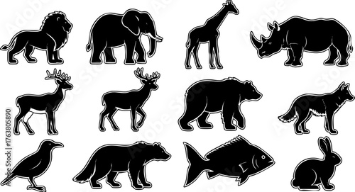 Majestic lion stands proudly on a rocky outcrop surveying its african kingdom