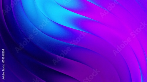 Abstract flowing waves of blue and purple background