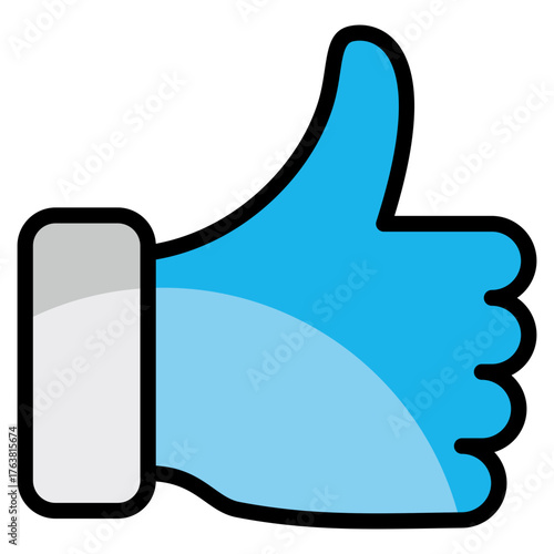 Thumbs Up  Icon Element For Design
