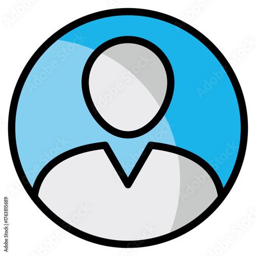 User Profile  Icon Element For Design