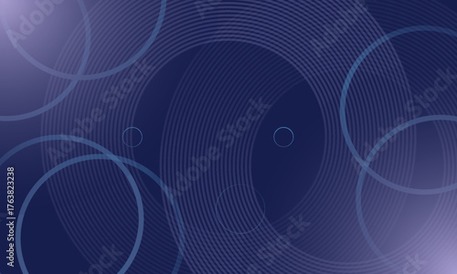 Abstract purple background with glowing curve geometric lines. Modern minimal shiny purple lines pattern. Vector Illustration