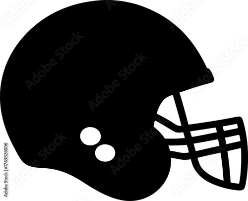 American Football Silhouette Vector
