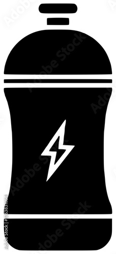 shake illustration protein silhouette drink logo food icon healthy outline diet nutrition powder ingredient sport gym energy supplement fitness shape dieting vector graphic background