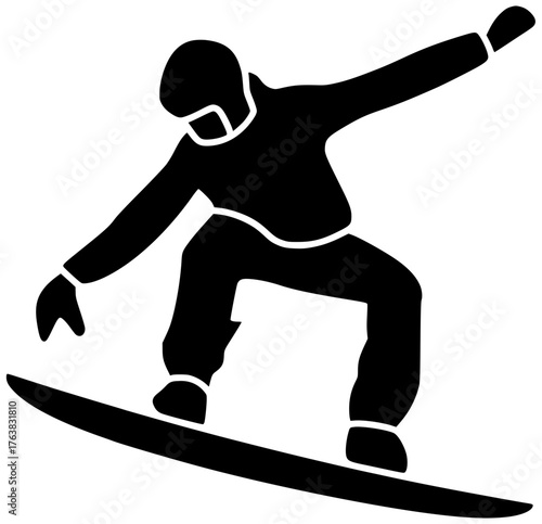 mountain illustration winter silhouette sport logo lifestyle icon activity outline snow snowboard action ski white vacation snowboarding snowboarder fun shape motion vector graphic background