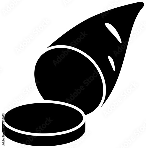 food illustration organic silhouette potato logo sweet icon vegetable outline fresh ingredient root orange healthy agriculture yam diet raw shape for vector graphic background