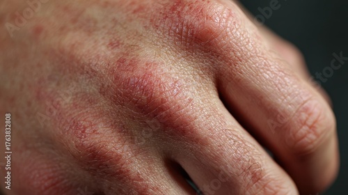 eczema sufferer s dry skin
