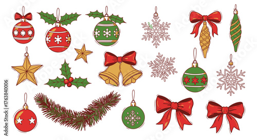 Festive Christmas Ornaments and Decorations for Holiday Cheer