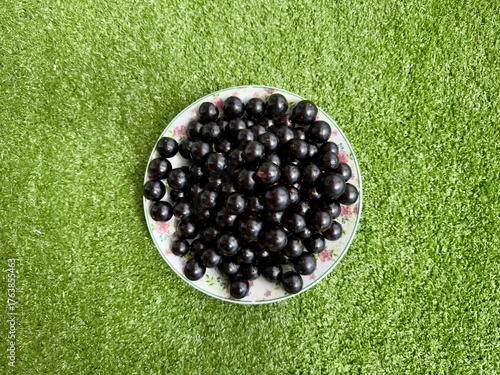 Jabuticabas frescas e brilhantes, colhidas do pé, exibem toda a riqueza e o sabor autêntico do Brasil. Frutas tropicais cheias de cor, frescor e natureza em cada detalhe.