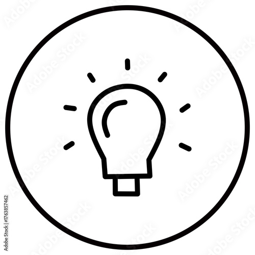 Analytics Icon Hand Drawn