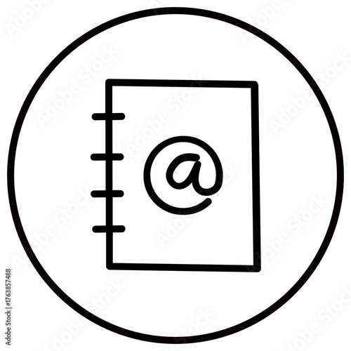 Analytics Icon Hand Drawn