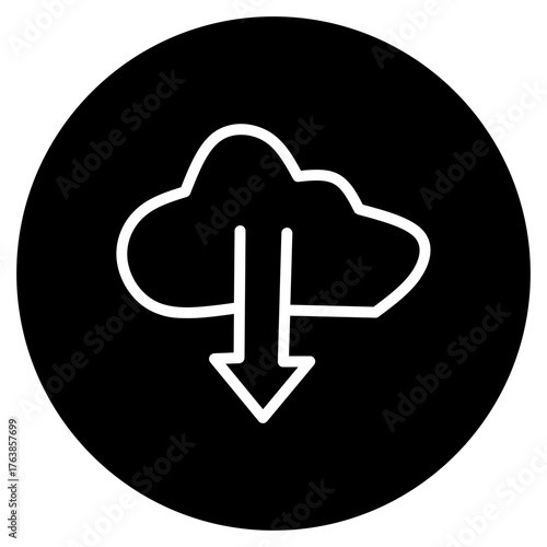 Analytics Icon Hand Drawn