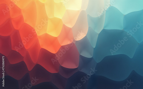 Abstract background with multicolored cells for creative projects