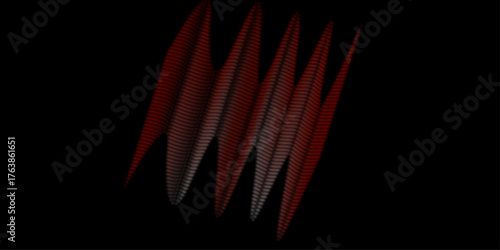 lines wave modern Technology abstract lines on white background. Undulate Grey Wave Swirl. Various geometric monochrome printing raster patterns made of simple dots. Vector illustration.