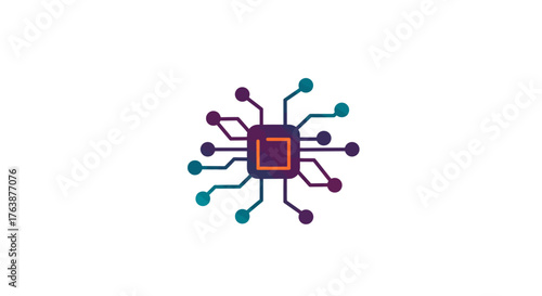 Strategic Goal Setting Framework Icon: Visualizing Success and Measurable Corporate Objectives