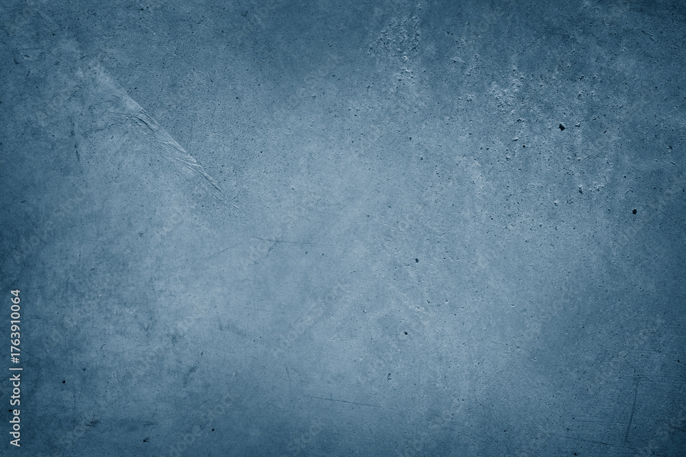 Obraz premium Blue textured concrete wall background