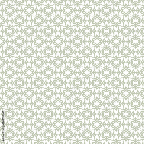 Sage Green Soft Organic Pattern
