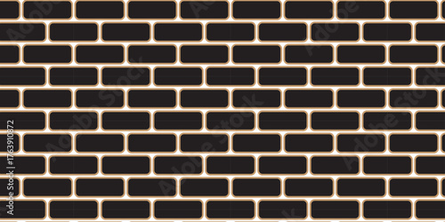 Brick wall texture and solid bricks seamless pattern background.	