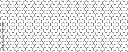 Dark hexagon abstract technology background with bright white flashes below the hexagon. Vector hexagon abstract technology background. vector