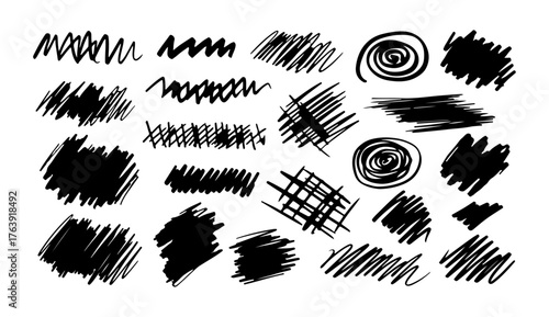 set of hand drawn vector icons