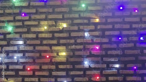 Close-Up View of Vintage Brick Wall with Unique Texture and Warm Tones for Creative Backgrounds