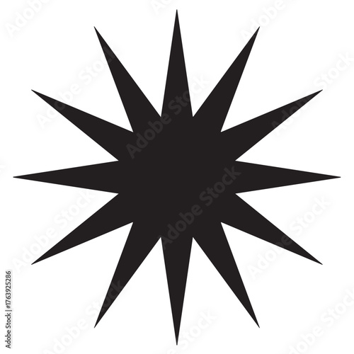 vector illustration of an abstract flower