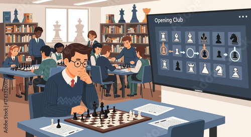 Intelligent chess club engages students in strategic thinking and intellectual sparring