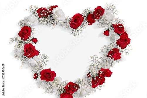 Beautiful Heart-Shaped Flower Arrangement for Romantic Occasions