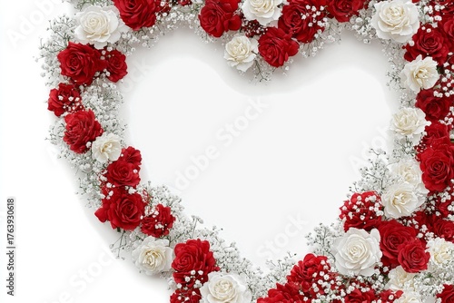 Beautiful Heart-Shaped Flower Arrangement for Romantic Occasions